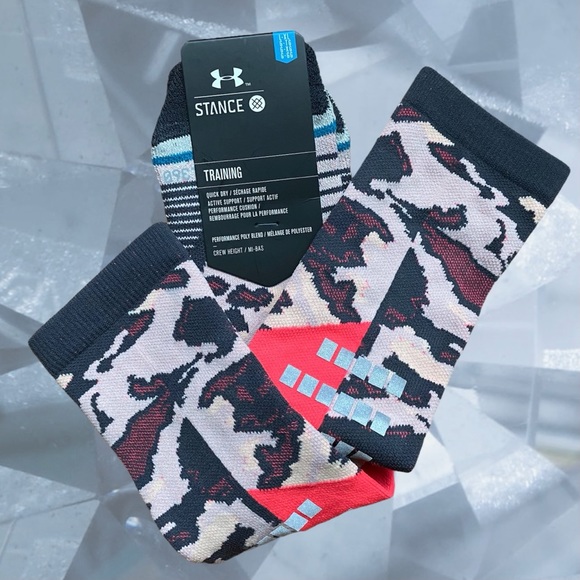 SOLD Stance x Under Armour Train Socks Men's Sz L - Picture 2 of 6